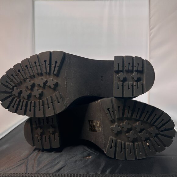 Tory Burch Miller mixed material lug sole bootie size 8.5 - Picture 6 of 6